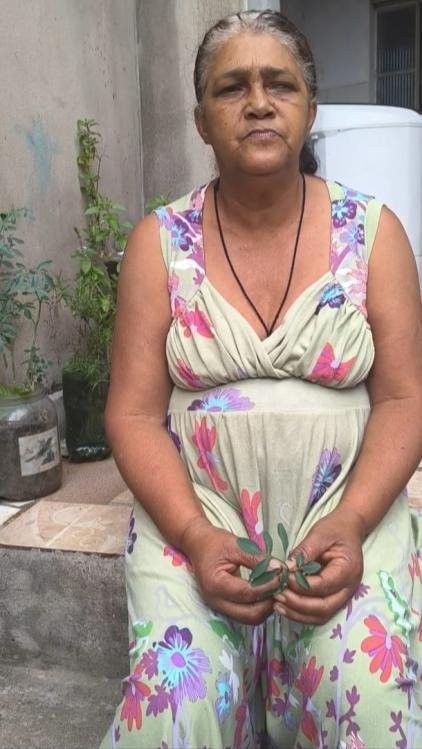 Terezinha Nascimento Ribeiro, benzedeira apresentada na pesquisa